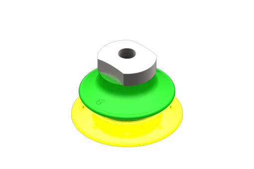 GIMATIC VACUUM CUP VG.BP52 SUCTION CUP, POLYURETHANE, 30/70 SHORE, 1/8? NPSF F