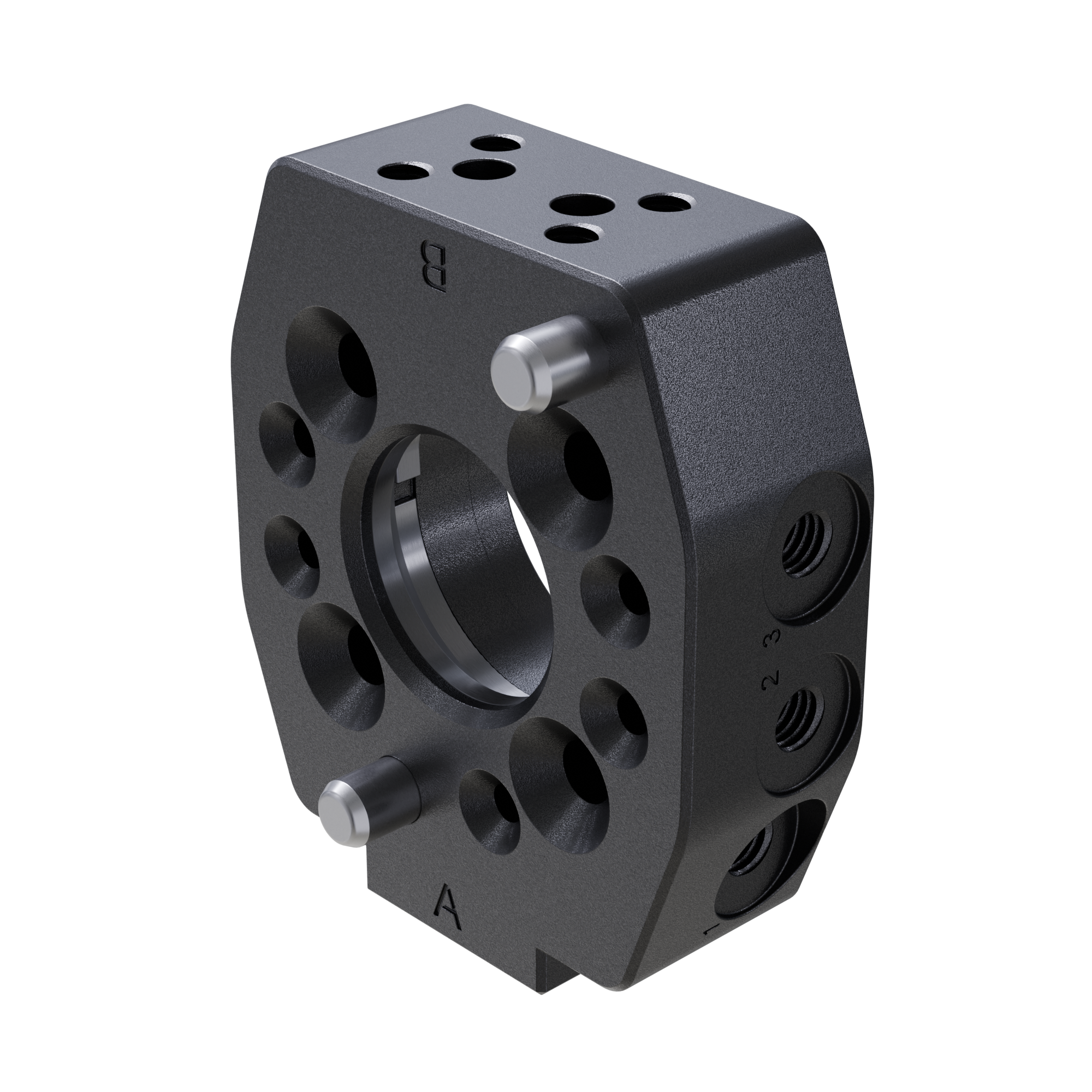 GIMATIC PNEUMATIC TOOL CHANGER, 16 KG PAYLOAD,W INTERFACE, PNEUMATIC PASSTHROUGHS 5X M5, ISO 9409-1-31.5-4-M5, TOOL SIDE