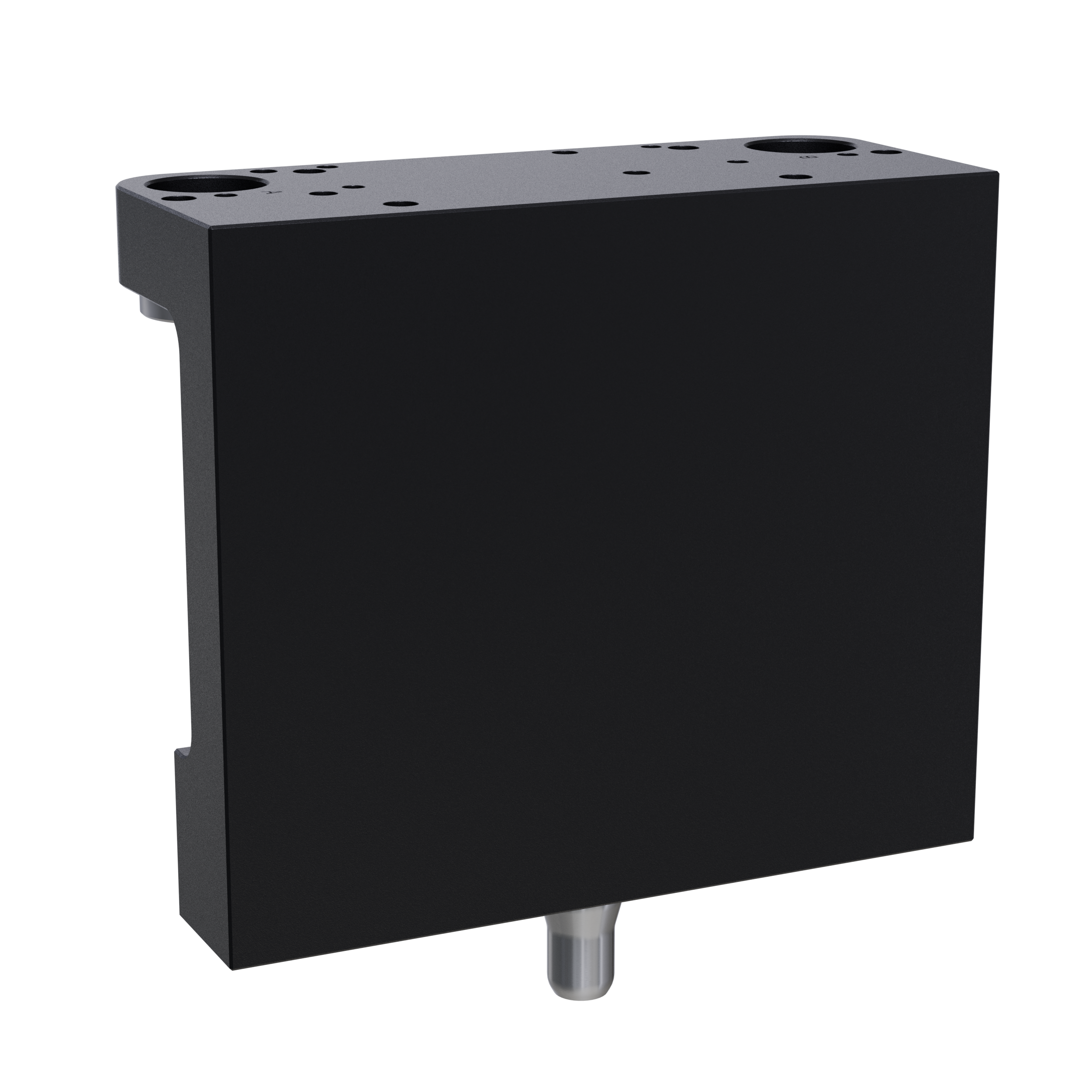 GIMATIC TOOL CHANGER PQC STORAGE UNIT VERTICAL PLATE, MEDIUM SIZE, BLANK INTERFACE