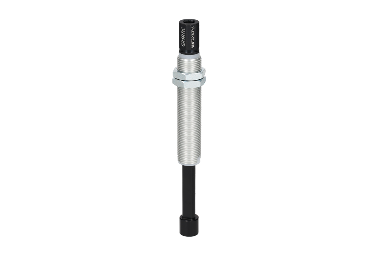 GIMATIC VACUUM NON-ROTATIVE SUSPENSION W/ M20X1.5 THREADED BODY, STROKE 50MM, G1/8", W/ 2 NUTS