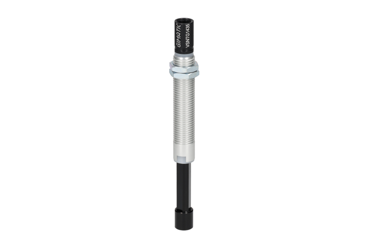 GIMATIC VACUUM NON-ROTATIVE SUSPENSION W/ M14X1.5 THREADED BODY, STROKE 35MM, G1/8", W/ 2 NUTS