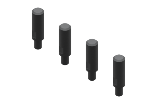 GIMATIC TOOL CHANGER STORAGE PINS FOR SIDE B, DIA. 8 MM