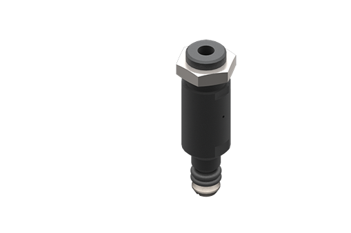 GIMATIC GRIPPER EXPANSION MICRO GRIPPER, NBR, SIZE 7MM, M5, THREADED SHANK M10X1, 4.5/8 BAR, W/ NUT