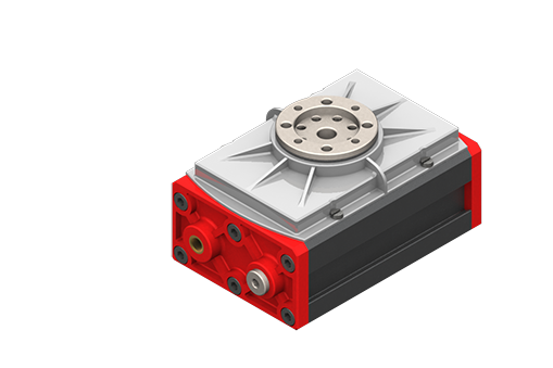 GIMATIC ROTARY UNIT PNEUMATIC ROTARY TABLE, COUNTERCLOCKWISE, 8X45 DEG, 2.5/8 BAR, M5