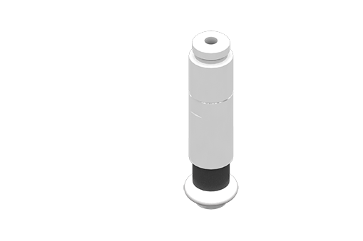GIMATIC GRIPPER SILICONE EXPANSION GRIPPER, SIZE 12MM, W/ M5 COAXIAL FEEDING, 4.5/8 BAR