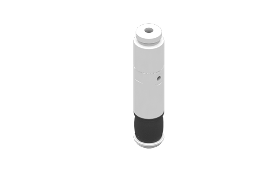 GIMATIC GRIPPER EPDM EXPANSION GRIPPER, SIZE 14MM, W/ M3 SIDE FEEDING &amp; M5 THROUGH HOLE, 4.5/8 BAR