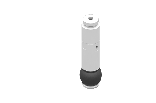 GIMATIC GRIPPER EPDM EXPANSION GRIPPER, SIZE 16MM, W/ M3 SIDE FEEDING &amp; M5 THROUGH HOLE, 4.5/8 BAR