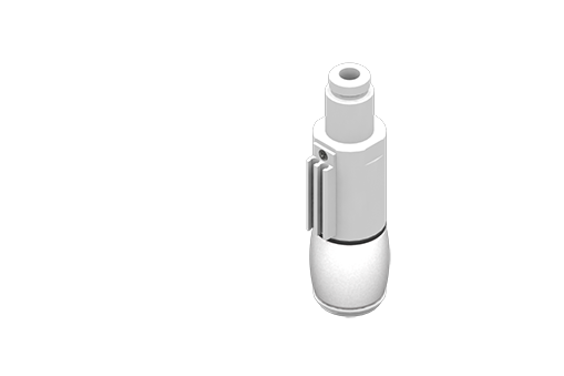 GIMATIC GRIPPER SILICONE EXPANSION GRIPPER, SIZE 33MM, W/ M5 SIDE FEEDING &amp; G1/8" THROUGH HOLE, 4.5/8 BAR