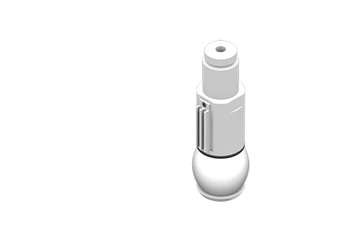 GIMATIC GRIPPER SILICONE EXPANSION GRIPPER, SIZE 47MM, W/ M5 SIDE FEEDING &amp; G1/8" THROUGH HOLE, 4.5/8 BAR