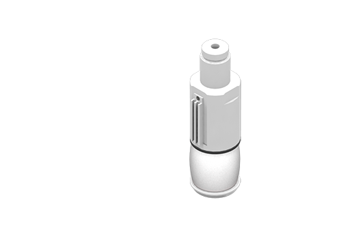 GIMATIC GRIPPER SILICONE EXPANSION GRIPPER, SIZE 51MM, W/ G1/8" SIDE FEEDING &amp; G1/8" THROUGH HOLE, 4.5/8 BAR