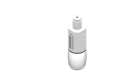 GIMATIC GRIPPER SILICONE EXPANSION GRIPPER, SIZE 63MM, W/ G1/8" SIDE FEEDING &amp; G1/8" THROUGH HOLE, 4.5/8 BAR