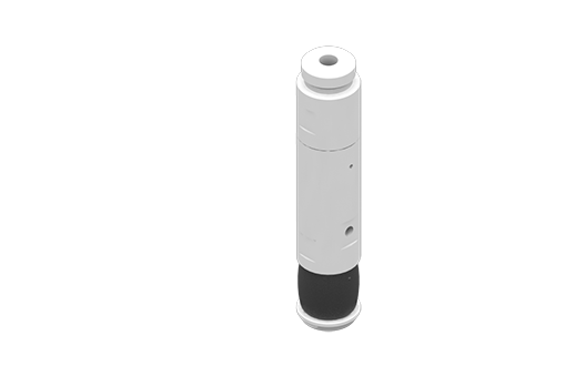 GIMATIC GRIPPER EPDM EXPANSION GRIPPER, SIZE 14MM, W/ M3 SIDE FEEDING &amp; M5 THROUGH HOLE, 4.5/8 BAR