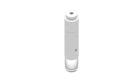 GIMATIC GRIPPER SILICONE EXPANSION GRIPPER, SIZE 14MM, W/ M3 SIDE FEEDING &amp; M5 THROUGH HOLE, 4.5/8 BAR