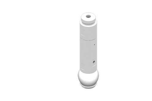 GIMATIC GRIPPER SILICONE EXPANSION GRIPPER, SIZE 16MM, W/ M3 SIDE FEEDING &amp; M5 THROUGH HOLE, 4.5/8 BAR