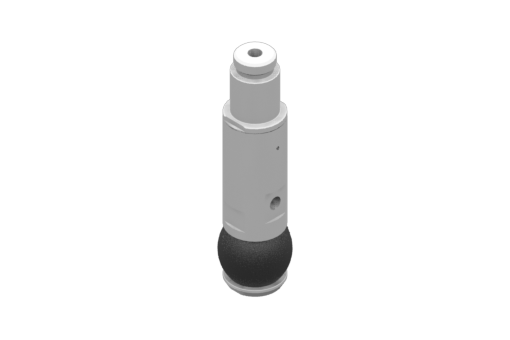GIMATIC GRIPPER EPDM EXPANSION GRIPPER, SIZE 20MM, W/ M5 SIDE FEEDING &amp; M5 THROUGH HOLE, 4.5/8 BAR