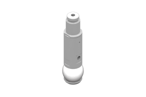 GIMATIC GRIPPER SILICONE EXPANSION GRIPPER, SIZE 20MM, W/ M5 SIDE FEEDING &amp; M5 THROUGH HOLE, 4.5/8 BAR