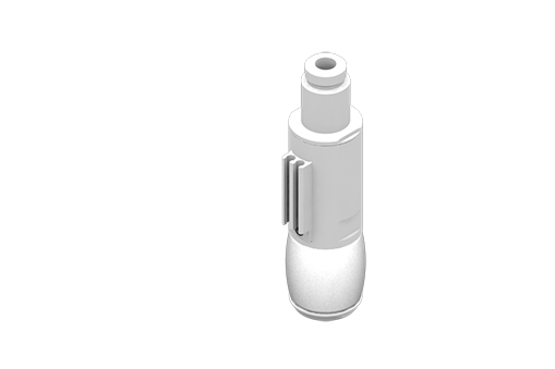 GIMATIC GRIPPER SILICONE EXPANSION GRIPPER, SIZE 33MM, W/ M5 SIDE FEEDING &amp; G1/8" THROUGH HOLE, 4.5/8 BAR