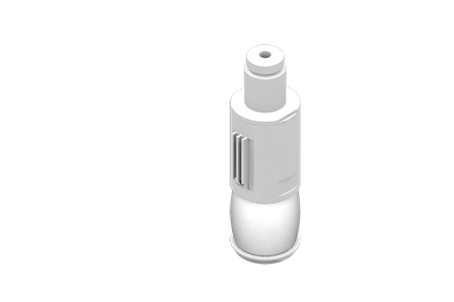 GIMATIC GRIPPER SILICONE EXPANSION GRIPPER, SIZE 51MM, W/ G1/8" SIDE FEEDING &amp; G1/8" THROUGH HOLE, 4.5/8 BAR