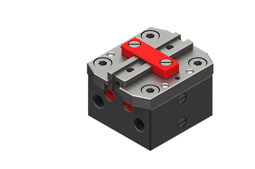 GIMATIC PNEUMATIC GRIPPER - PARALLEL, SELF-CENTERING, NORMALLY OPEN, 58.02-116.03 PSI, M5, 180N CLOSING, 280N OPENING, 10MM JAW STROKE