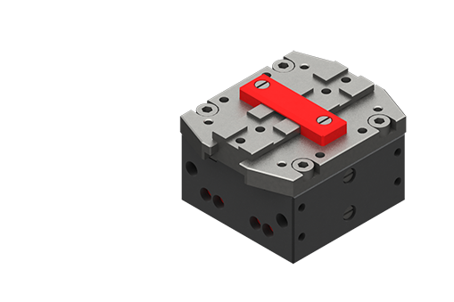 GIMATIC PNEUMATIC GRIPPER - PARALLEL, SELF-CENTERING, NORMALLY CLOSED, 4/8 BAR, M5, 280N CLOSING, 180N OPENING, 10MM JAW STROKE