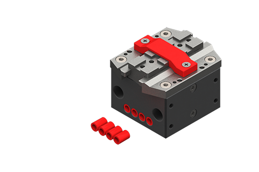 GIMATIC PNEUMATIC GRIPPER - PARALLEL, SELF-CENTERING, NORMALLY OPEN, 58.02-116.03 PSI, M5, 40N CLOSING, 60N OPENING, 4MM JAW STROKE