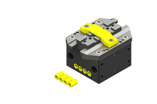 GIMATIC PNEUMATIC GRIPPER - PARALLEL, SELF-CENTERING, NORMALLY CLOSED, 4/8 BAR, 1/8G, 454N CLOSING, 306N OPENING, 12.50MM JAW STROKE