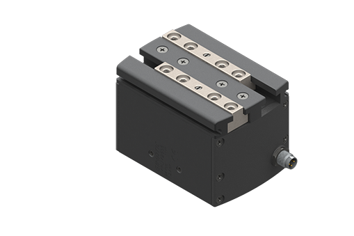 GIMATIC ELECTRIC, SELF-CENTERING PARALLEL GRIPPER, 24VDC, 11W, PNP, M8 3-PIN, 1.2A, SERVO DC MOTOR CONTROL, 0.93HZ AT 30 DEG C, IP54, W/ BUSH
