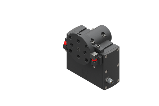 GIMATIC ROTARY UNIT ELECTRIC ROTARY ACTUATOR, 180 DEG/90 DEG, 24VDC, 23W, PNP, M8 3-PIN, 3.8A, SERVO DC MOTOR CONTROL, 0.62HZ IP54, W/ BUSH