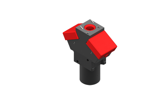 GIMATIC GRIPPER SELF-CENTERING PNEUMATIC NEEDLE GRIPPER, THROUGH HOLE, 4 NEEDLES, 3/8 BAR, M5