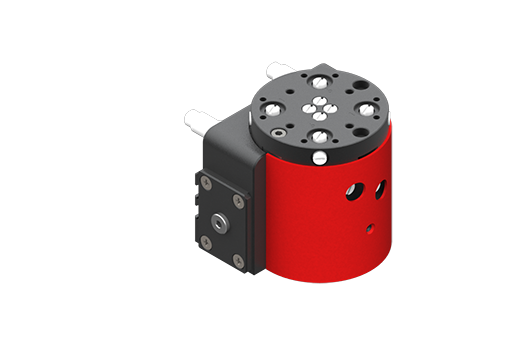 GIMATIC ROTARY UNIT 2-POSITION PNEUMATIC ROTARY ACTUATOR, 2/8 BAR, M5