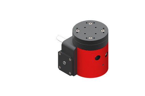 GIMATIC ROTARY UNIT 3-POSITION PNEUMATIC ROTARY ACTUATOR, 2/8 BAR, M5