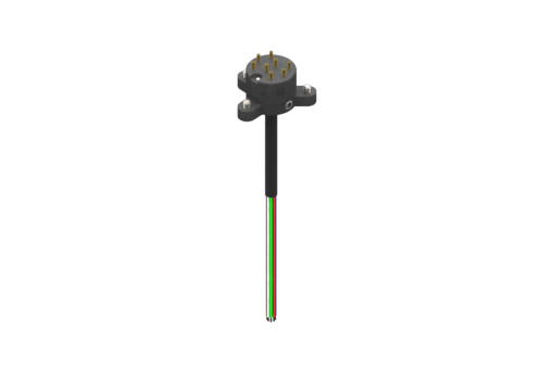 GIMATIC CABLE MODULE FOR EQC05, 1 CABLE OUTPUT, 8-LEADS, 8 FEELER PINS