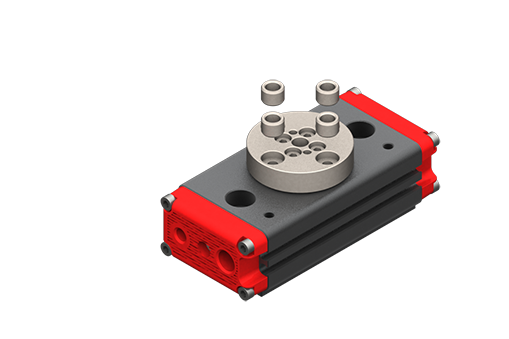 GIMATIC ROTARY UNIT PNEUMATIC ROTARY ACTUATOR, 1.5/8 BAR, M5