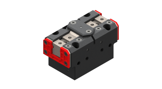 GIMATIC PNEUMATIC GRIPPER - PARALLEL, SELF-CENTERING, NORMALLY OPEN, 4/8 BAR, M3/M5, 132N CLOSING, 242N OPENING, 2.50MM JAW STROKE