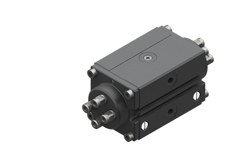 GIMATIC PNEUMATIC GRIPPER - PARALLEL, SELF-CENTERING, 1.5/8 BAR, M3/M5, 180N CLOSING, 180N OPENING, 2.50MM JAW STROKE