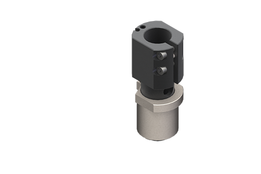 GIMATIC VACUUM NON-ROTATIVE UNIVERSAL SUSPENSIONS, STROKE 13MM FOR 20-MM SHANK, W/ ADAPTER FOR INDUCTIVE SENSOR