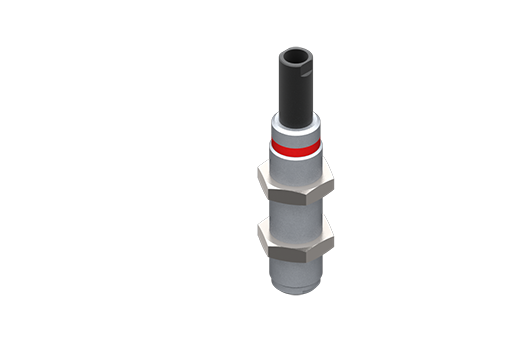 GIMATIC VACUUM NON-ROTATIVE TELESCOPIC SUSPENSION AND M25X1.5 THREADED BODY, STROKE 30MM, G1/4 THREAD, 2 NUTS, FOR VACUUM