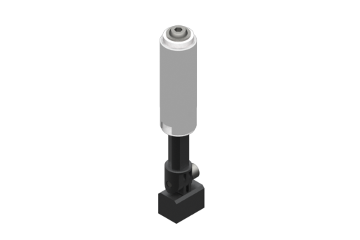 GIMATIC VACUUM NON-ROTATIVE SUSPENSION W/ ANGULAR COUPLING AND SMOOTH BODY, DIA. 20MM, STROKE 25MM, G1/8"