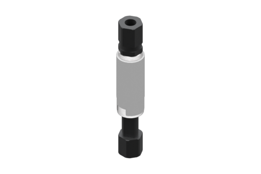 GIMATIC VACUUM NON-ROTATIVE SUSPENSION WITH SMOOTH BODY, DIAMETER 10 MM, STROKE 10 MM, M5