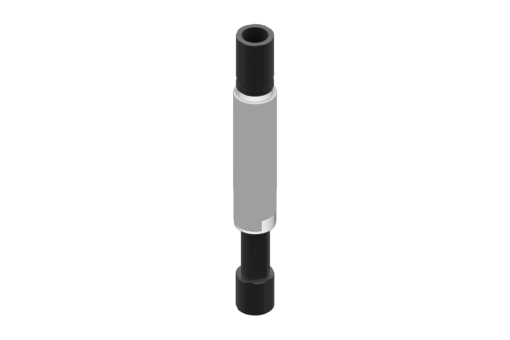 GIMATIC VACUUM NON-ROTATIVE SUSPENSION WITH SMOOTH BODY, DIAMETER 14 MM, STROKE 20 MM, G1/8