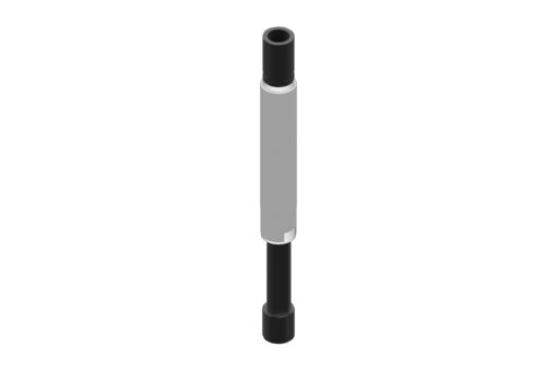 GIMATIC VACUUM NON-ROTATIVE SUSPENSION WITH SMOOTH BODY, DIAMETER 14 MM, STROKE 35 MM, G1/8