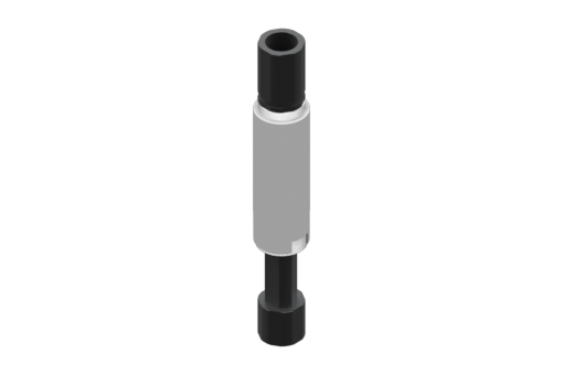 GIMATIC VACUUM NON-ROTATIVE SUSPENSION WITH SMOOTH BODY, 0.79 IN. DIAMETER, 0.98 IN. STROKE, G1/4