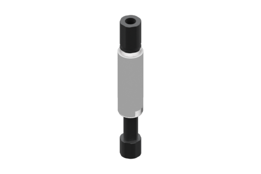 GIMATIC VACUUM NON-ROTATIVE SUSPENSION WITH SMOOTH BODY, DIAMETER 20 MM, STROKE 25 MM, G1/8