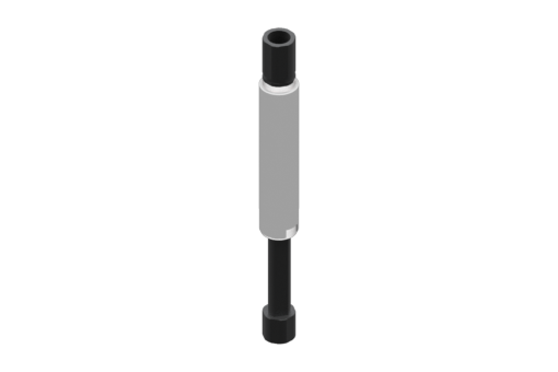 GIMATIC VACUUM NON-ROTATIVE SUSPENSION WITH SMOOTH BODY, DIAMETER 20 MM, STROKE 50 MM, G1/4
