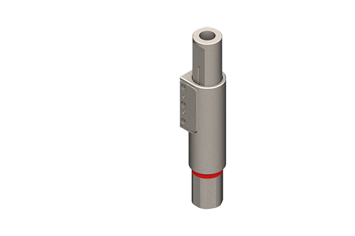 GIMATIC VACUUM HEAVY-DUTY STAINLESS STEEL NON-ROTATIVE SUSPENSION, BODY DIA. 20MM, STROKE 25MM, THREAD G1/8"