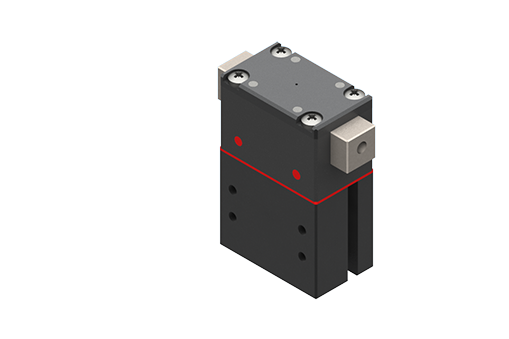 GIMATIC GRIPPER PARALLEL SELF-CENTERING PNEUMATIC GRIPPER, 2 JAWS, NORMALLY OPEN, 4/8 BAR, M5
