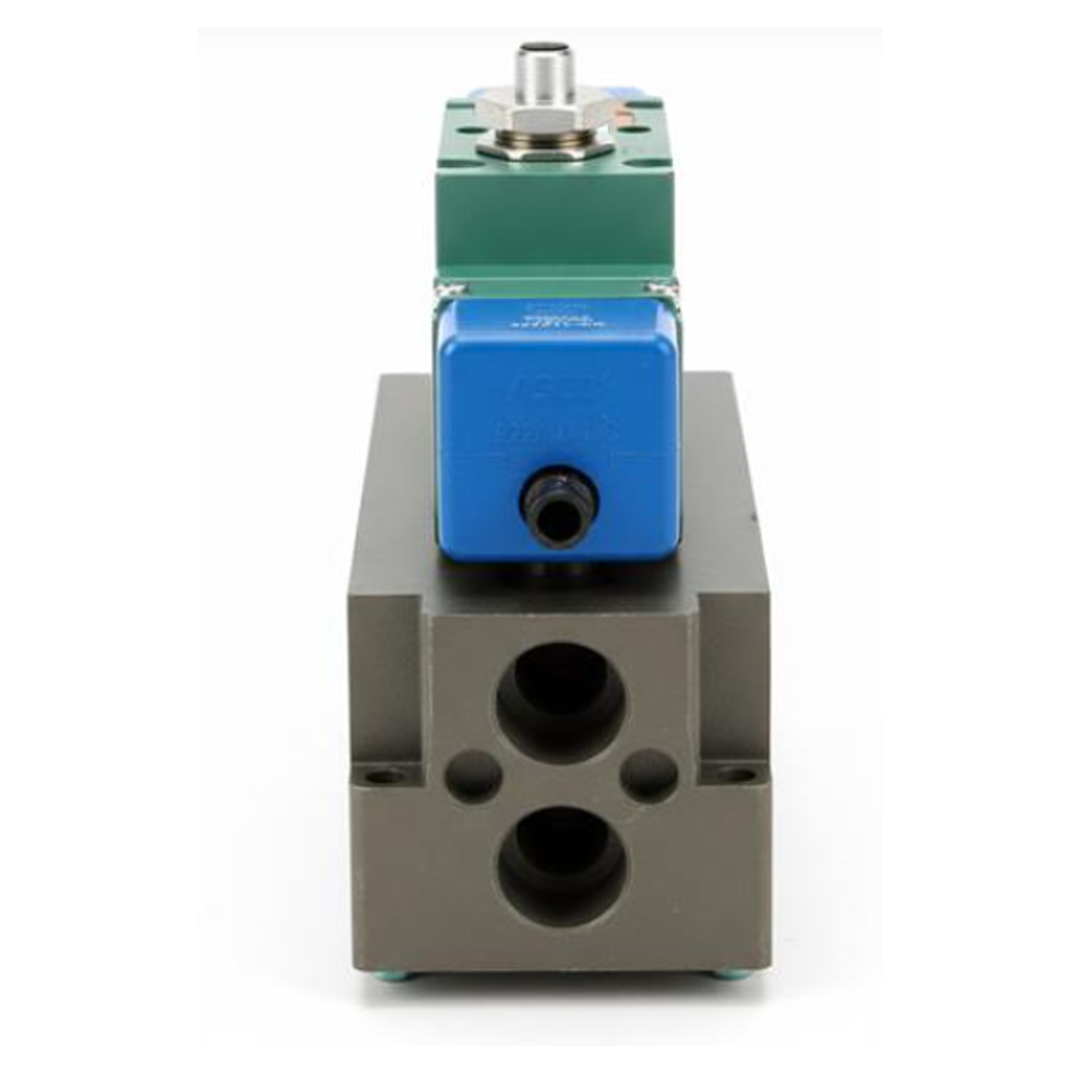 NUMATICS/AVENTICS SOL-PILOT VALVE 125 SERIES 4/3 OPEN CTR (12)DETENT (14)SPR RTN 24VDC