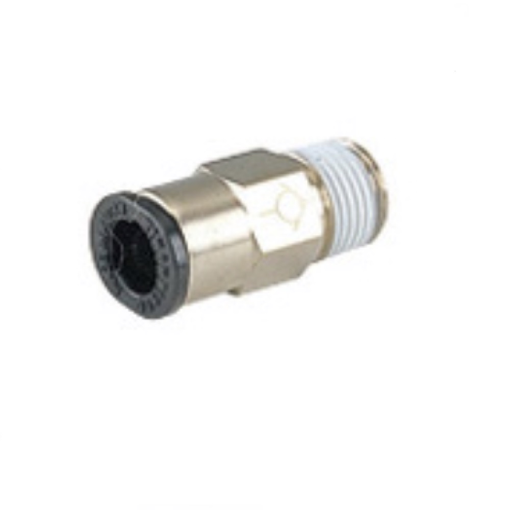 PISCO PLASTIC CHECK VALVE 4MM TUBE X M5 MALE, METER IN, 130PSI