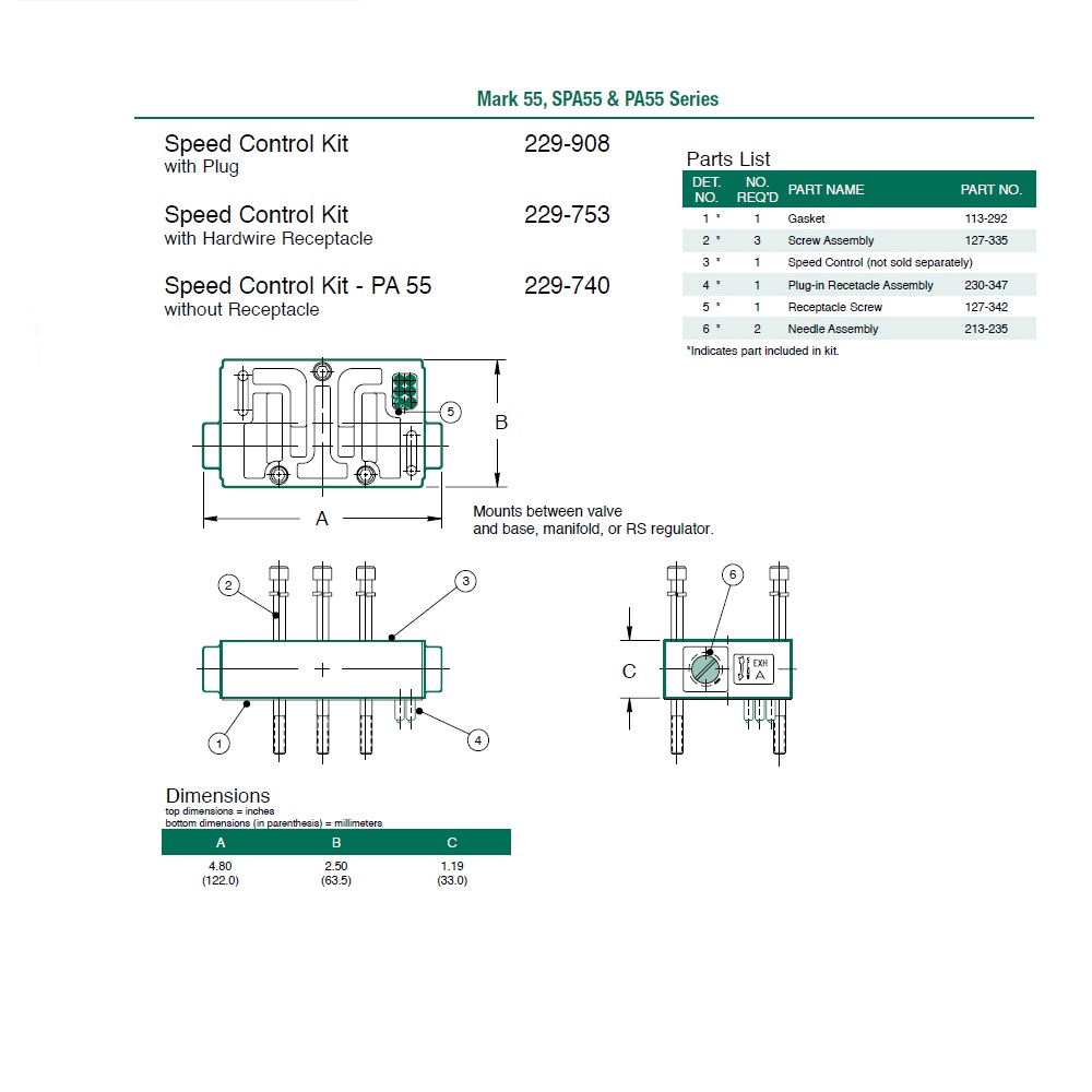 127-335 NUMATICS/AVENTICS VALVE PART MK55 SERIES SCREW FOR S.C.