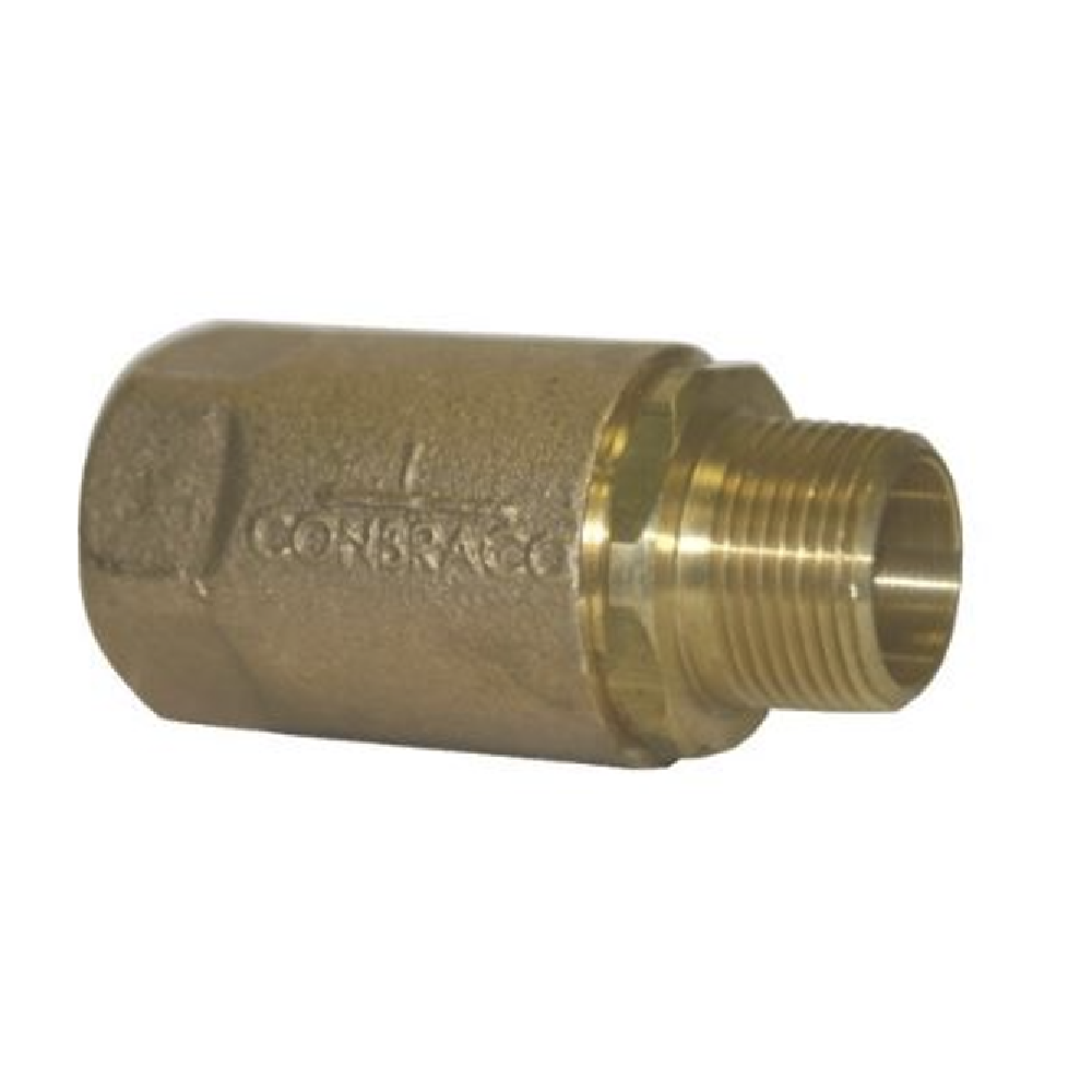 APOLLO BRONZE CHECK VALVE 3/8" NPT MALE/FEMALE, 400PSI